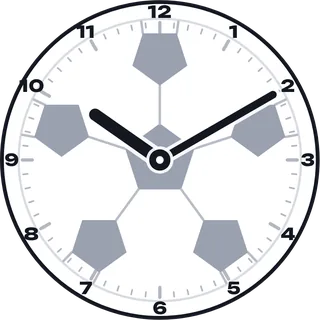 Football clock face